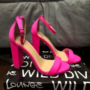Neon Pink Heels